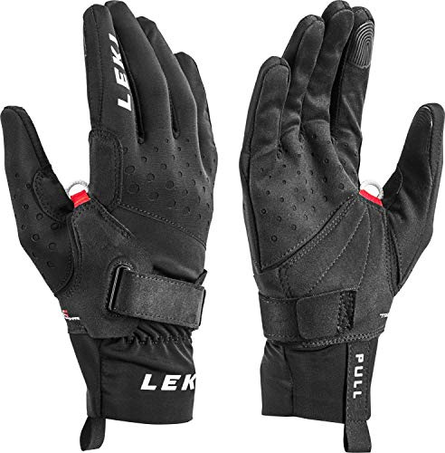 LEKI 10 Bâton de Ski Unisexe pour Adulte Noir