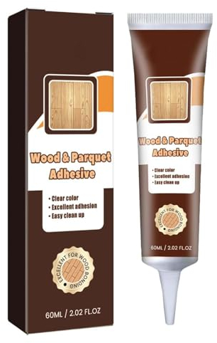 Holzrestaurierungsleim, Extra Starker Holzleim, Wasserfest, Transparent Sekundenkleber, Schneller Holzleim, Größerer Superkleber für Reparatur Möbeln, Fußböden, Anderen Tischlerarbeiten