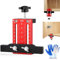 Cabinet Door Installation Positioner, Adjustable Door Panel Installation Kit, Aluminum Alloy Cabinet Door Mount Locator, Versatile Door Hanging Jig for Kitchen Cabinet Door Woodworking