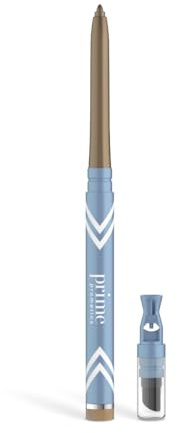 Prime Prometics PrimeEyes Glide Eyeliner for Mature Women – Waterproof, Long-Stay and Mess-Proof – Gel Cream Texture, Discreet Sharpener and Effective Smudger (Golden Metallic)