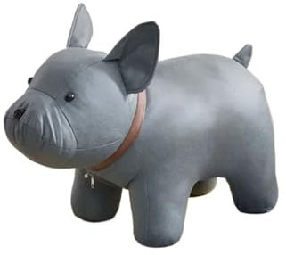 Taburete De Pie Sillas de sala de estar Otomana Linda silla de elefante Muebles de sala de estar Taburete for niños Otomanas for el hogar Taburete de madera Para Dormitorio, Sala De Estar(White2)