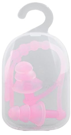 Tappi per le orecchie per nuoto per adulti, riutilizzabili, in silicone, morbidi, confortevoli, impermeabili, per allenamento in piscina, da bagno per uomini, donne, adolescenti, nuotatori