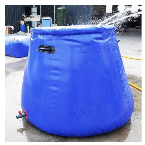 Cámara de almacenamiento de agua, depósito plegable de PVC, gran capacidad para plantas hidropónicas y agricultura acuática