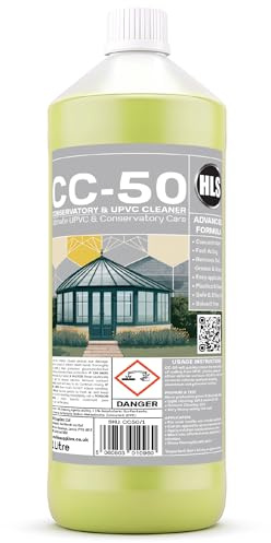 HLS Supplies 1L CC-50 Conservatory and UPVC Cleaner and Restorer - Conservatory Roof & Window Frame Wash
