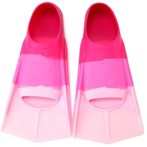 Foyinbet Kids Swim Fins,Kids Flippers Youth Swimmer Fins Swimming Training Fins for Lap Swimming for Child Girls Boys 3XS