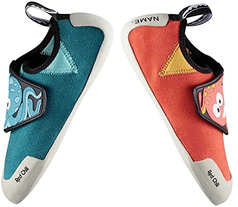 Red Chili Kids Pulpo blå-röd – bekväm klättersko för barn, storlek EU 35–36 – färg blå – röd