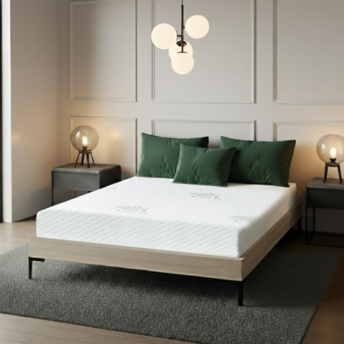 Sleephome Materasso Singolo 80x190 h 20 cm Molle Insacchettate e Memory Foam Mediterraneo - Dispositivo Medico Classe 1 Detraibile - Ortopedico, Accoglienza Avvolgente - Made in Italy