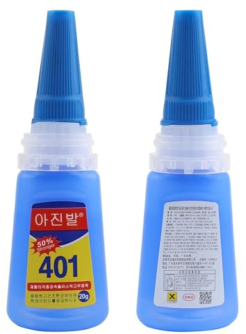 SHARROW Archery Super Glue, 401 Multi-purpose Liquid Glue, Transparent Instant Dry Universal Liquid Adhesive for Bonding Porous Materials Wood Paper Leather Fabric (2)