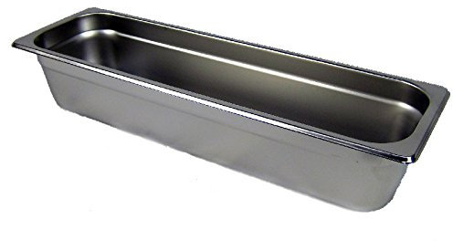 AcMax Gastronorm GN 2/4 Bac Acier Récipient gastronorme en acier inoxydable Profondeur 100 mm