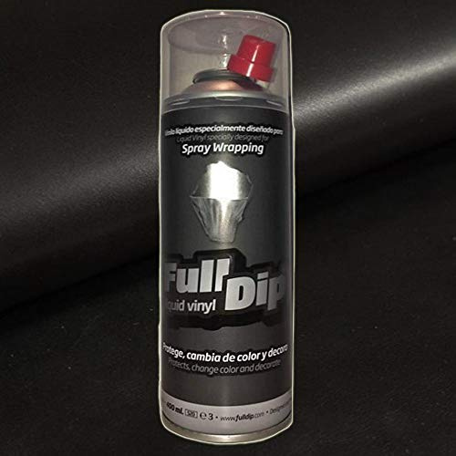 Vinilo Liquido Full Dip Negro BRILLO Full Dip Spray Calidad Europea