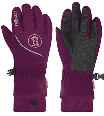 Trollkids Kids Trolltunga Glove 70, Plum