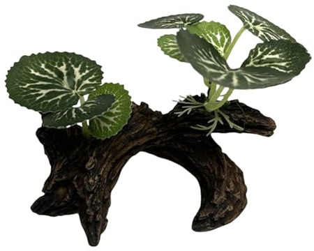 GYWHOOFT Plantes Artificielles D'aquarium Ornement Terrarium Reptile Vigne D'aquarium Faux Reptile
