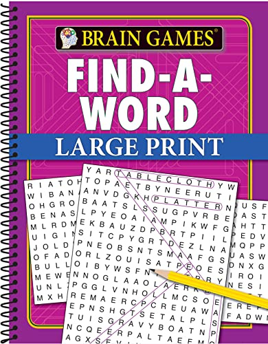 Brain Games - Find a Word - Large Print (Brain Games Large Print)