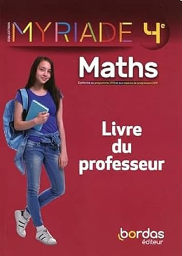 Myriade- mathématiques 4e