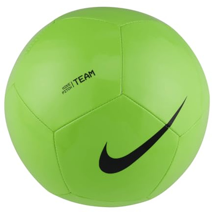 Nike DH9796-310 Pitch Team Recreational soccer ball Unisex Adult ELECTRIC GREEN/BLACK Size 3