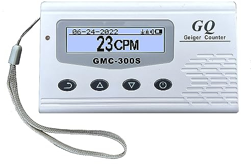 GQ GMC-300S Digital Detector de radiación nuclear Monitor Medidor Geiger Contador Dosímetro de radiación