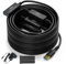 Mygatti 25M USB 3.0 Cavo di prolunga del ripetitore attivo,22 AWG 5 Gbps prolunga USB A maschio-femmina,4 chip di amplificatore di segnale,con Adattatore di potenza DC,per stampante,Xbox,VR,ecc.