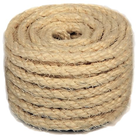 Cuerda de cáñamo sisal (10 mm-15 m)