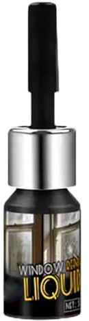 Liquide Réparation Pare-Brise 5ml Agent de liaison invisible à séchage | Kit réparation fissures pare-brise voiture Pour vitre rétroviseur auto bijoux artisanat meubles