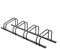 LUXIANDA Bike Stand Floor for 4 Bicycle Storage, Parking Rack for 19 - 29 Wheel Bike, Max Tire Width 2, Indoor Outdoor Garage Home Use (Black)
