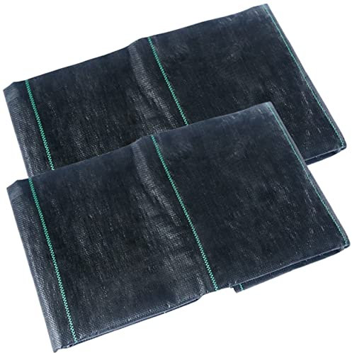 BESPORTBLE 2piezas Tela Control De Malezas Cubierta Vegetal Antihierba para Jardín Accesorio De Jardín como Mantillo para Paisajismo