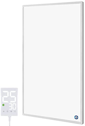 Hocosyme Calefactor Bajo Consumo 800W, Calefacción por Infrarrojos Pared con termostato táctil Hasta 120 Grados Centígrados - 3 Minutos para Alcanzar la Temperatura de Funcionamiento - TÜV