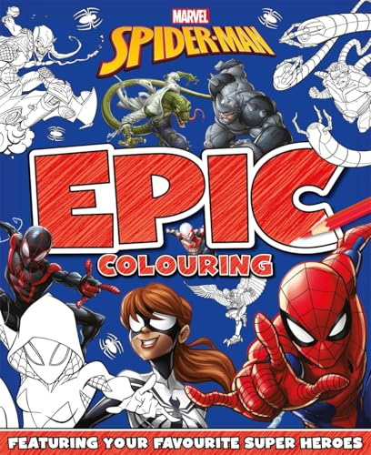 Marvel Spider-Man: Epic Colouring