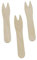 200 x Disposable Wooden Chip Forks 90mm | Ecofriendly Biodegradable Durable Fish Forks Chip Forks for Fish Chips Shops