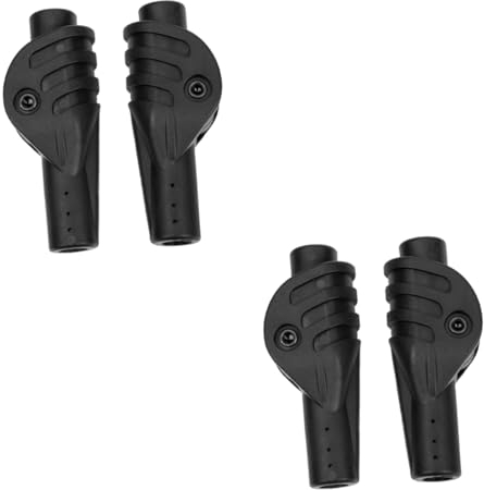 BESPORTBLE 4 Stück Camping zubehör Campingzubehör Zeltverbinderteile Zelt reparaturset selber Machen Zeltzubehör Gelenkersatz für Zeltstangen Falten Stützstange Suite Adapter Kohlefaser