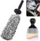 USYSGT Cepillo Llantas Coche, Cepillo para Llantas, Cepillo para Llantas de Microfibra Suave, Kit de Limpieza de Coche