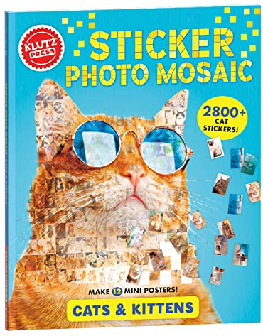 Sticker Photo Mosaic: Cats & Kittens