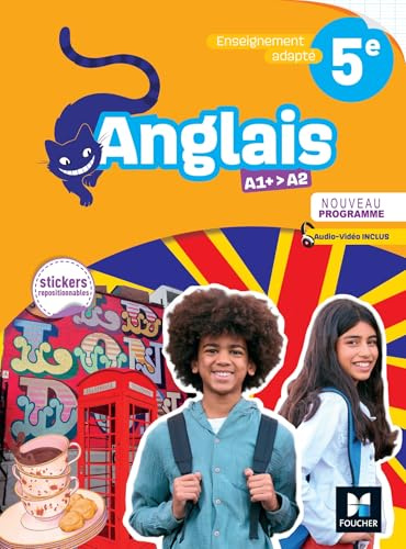 Cahier d'Anglais 5e Enseignement adapté - Éd. 2026