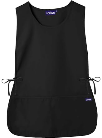 Sivvan Unisex Apron - Cobbler Apron - S8700 - Black - X