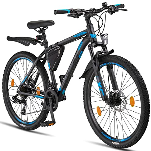 Licorne Bike Effect Premium Mountainbike Aluminium Discbremse Jungen Mädchen 21 Gang