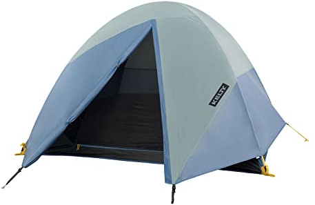 Kelty Discovery Element Camping Tent, 4 or 6 Person Storm Worthy Campsite Shelter, Fiberglass Poles, Pre-Attached Guylines, Stuff Sack Included (4 Person)