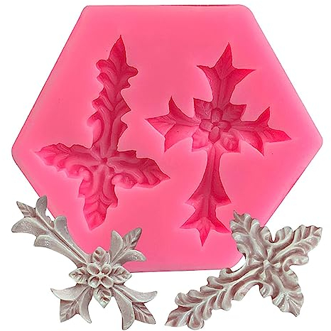 Facynde Stampo per torta a forma di croce – decorazione per torte battesimali, stampi per cioccolatini della prima comunione, stampi a croce per la decorazione di torte battesimali