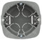 DEBFLEX - Caja empotrada multimate gris D67 P30 1P