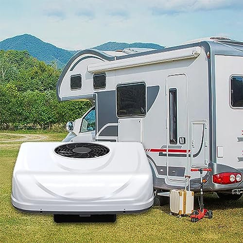 PASPRT Air Conditioning Systems,Electric Car Air Conditioner,12V/24V Rooftop Parking Air Conditioner for RV Caravan Motorhome,for Campers, Trucks (24v)
