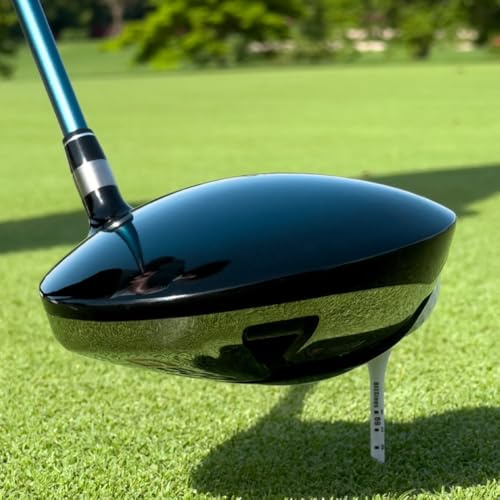 #1/#3/#5/4H Legno Titanio Lega R/S Grafite Albero Golf Driver Uomini Golf Ibrido Ferro Club Fairway Legno Mano Destra Palo Sport (# 5,con asta in grafite S)