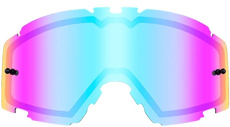 O'NEAL | Motocross-Brillen-Ersatzteile | Motorrad Enduro | Linse für maximale Lichtdurchlässigkeit, 100% UV Schutz, garantiert beschlagfreie Sicht | B-30 Goggle Spare Lens | Radium Blau | One Size