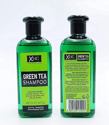 XHC Green Tea Shampoo, 0.38 kg, 400 milliliters