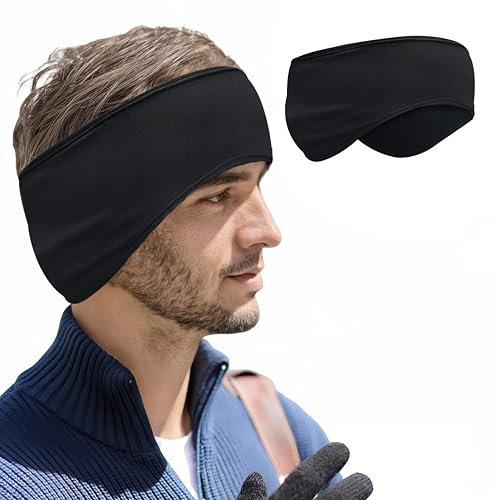 ZEOXUER Stirnband Sport Winter Headband für Damen Herren zum Laufen Wandern Radfahren und Motorradfahren, Streifen Farbserie, Einheitsgröße
