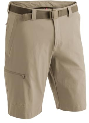 maier sports Huang, Men's Short Hiking Trousers, Water-Repellent Bermuda Shorts for Trekking and Hiking, PFC-Free, mSTRETCH pro 4 & dryprotec