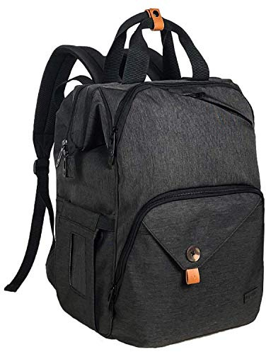 Hap Tim Baby Wickelrucksack Wickeltasche/Rucksack - Multifunktions-Designer Windeltaschen Große Kapazität, isolierte Taschen,wasserdicht,Babytasche Reiserucksack für Unterwegs (EU-7340-DG)