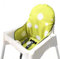 ZARPMA Sitzbezüge Kissen Kompatibel für Antilop Hochstuhl, Waschbar Faltbarer Baby Hochstuhl Bezug Kinder Sitz Covers Stuhlkissen (Grün)