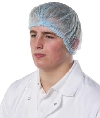 RS PRO Polypropylen Einweg Haarnetz, Orange Einheitsgröße, 100Stück Stück, Packung a 100 Stück