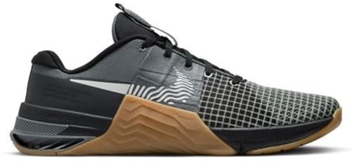 Nike Unisex Metcon 7 Crosstrainer, Järngrå svart tuggummi medium brun fantom, 48.5 EU