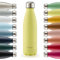 Blumtal Trinkflasche 500 ml Edelstahl - auslaufsichere Isolierflasche - BPA-freie Trinkflasche kalt & warm - doppelwandige Insulated Bottle - rostbeständige Isolierflasche New Yellow - Gelb