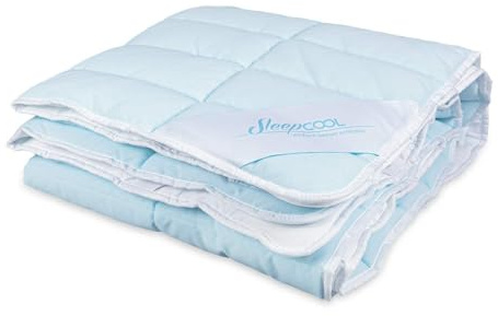 SleepCOOL. Atmungsaktive, klimaregulierende Matratzenauflage 90x200cm - COOL.Cloud - Weniger Schwitzen, weniger Frieren, Besser Schlafen