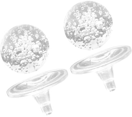 RORPOIR 2pcs Crystal Ball Water Fountain Ornament Sphere for Living Tabletop Craft Indoor Water Features Decoration